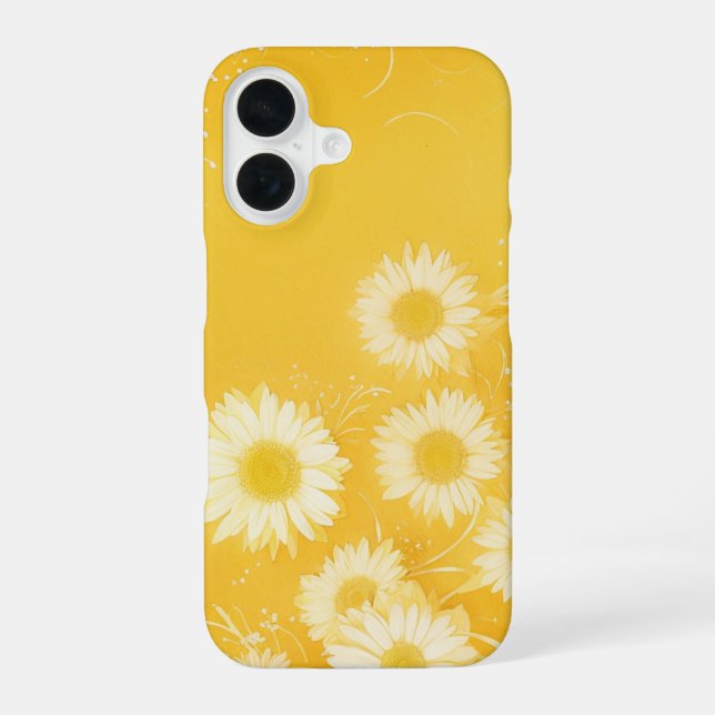 Sunny Daisy Garden Phone Case (Back)