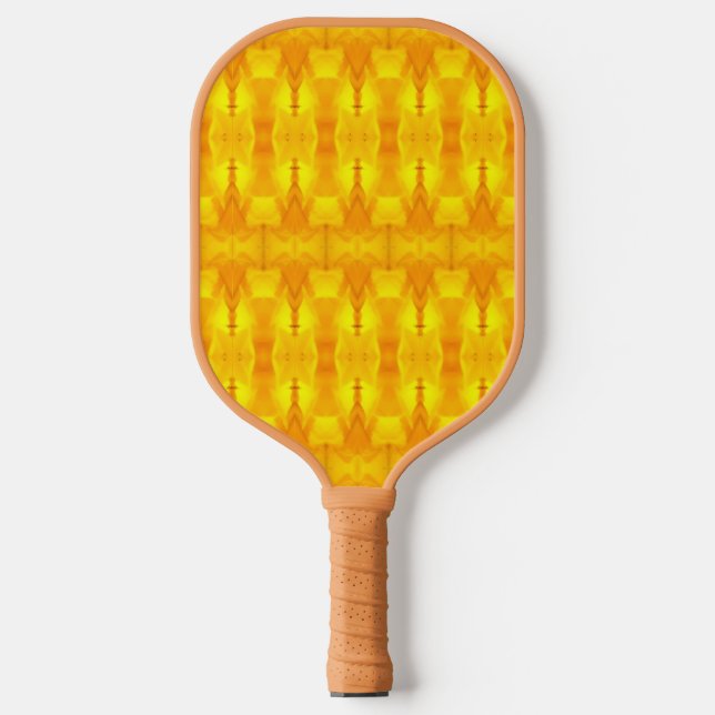 Sunny Daisy Ikat 4 Pickleball Paddle (Front)