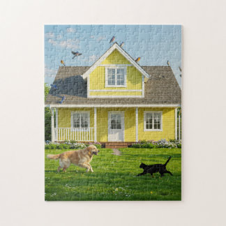 Sunny Day Critter Capers Jigsaw Puzzle