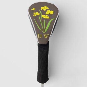 Sunny-day Daffodil Golf Head Cover