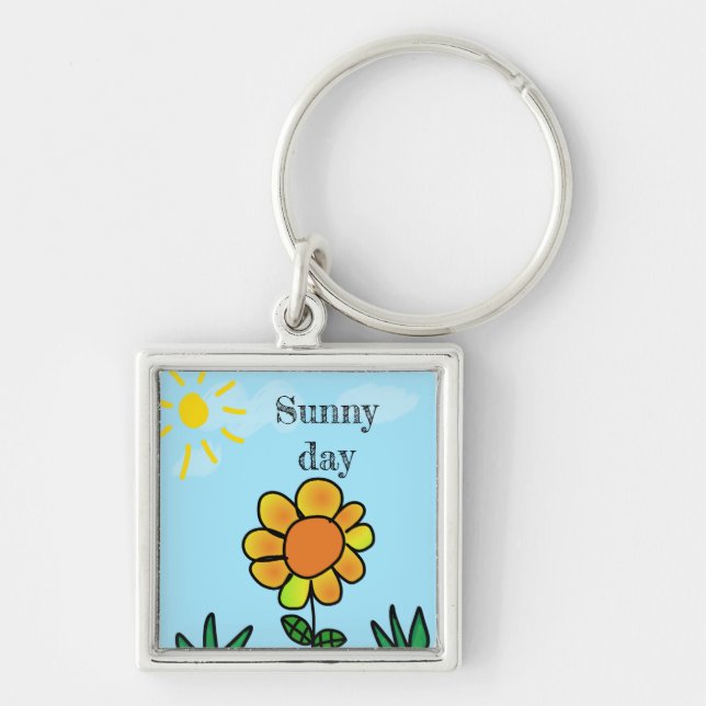 SUNNY DAY KEY CHAIN (Front)