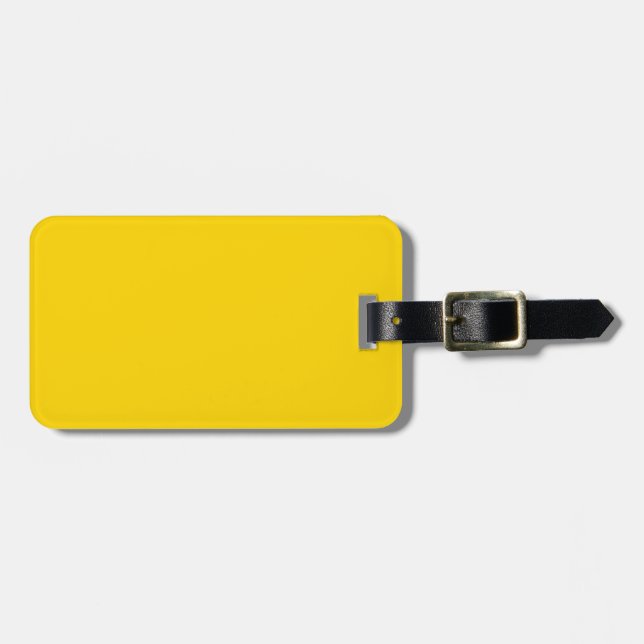 Sunny day luggage tag (Front Horizontal)