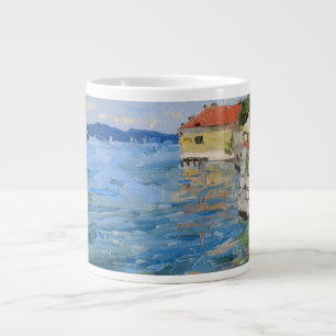 Sunny Day on Lake Constance (Southern Germany) Large Coffee Mug