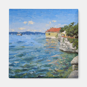 Sunny Day on Lake Constance (Southern Germany) Magnet