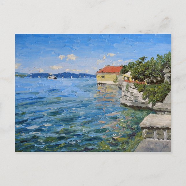 Sunny Day on Lake Constance (Southern Germany) Postcard (Front)