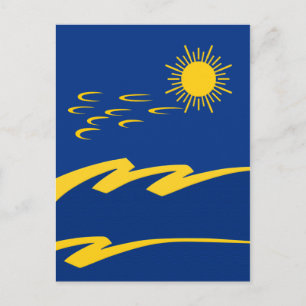 Sunny Day postcard, customise Postcard