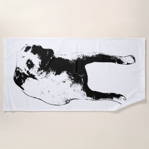 Sunny Day Pup Beach Towel