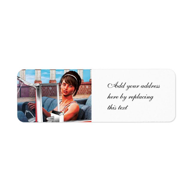 Sunny Day Return Address Label (Front)