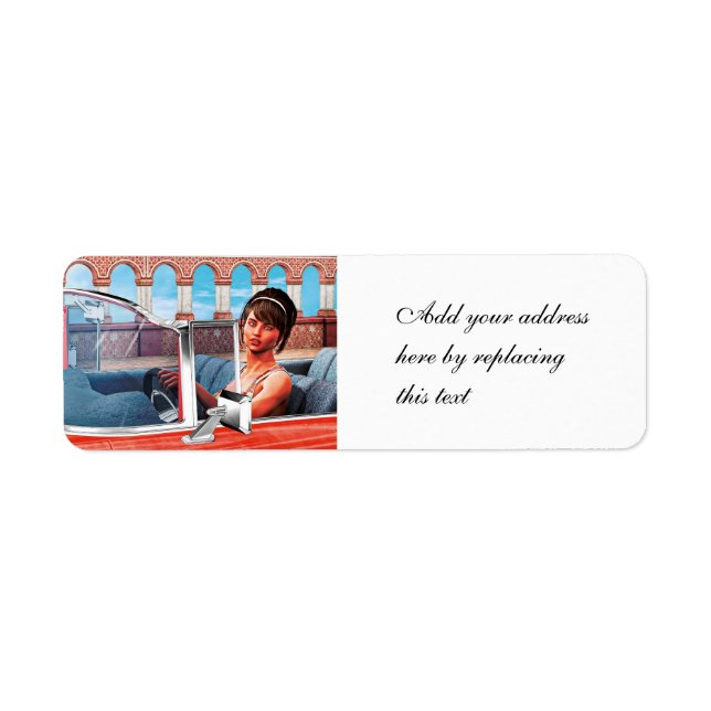 Sunny Day Return Address Label (Front)