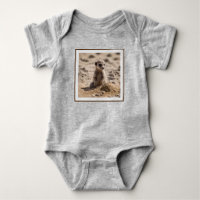 "Sunny Days: Baby Meerkat's Beach Adventure"