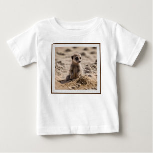 "Sunny Days: Baby Meerkat's Beach Adventure" T-Shirt