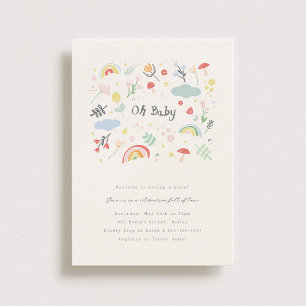Sunny Days Baby Shower Invitation