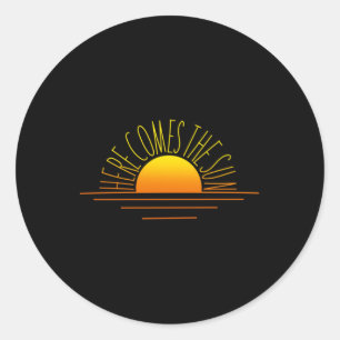 Sunny Days Classic Round Sticker