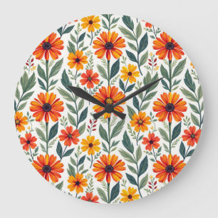 Sunny Days Large Clock