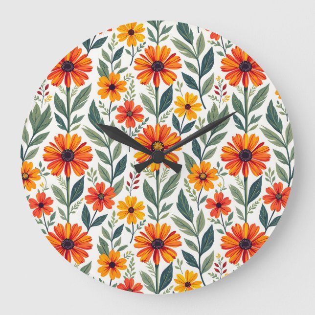 Sunny Days Large Clock (Front)