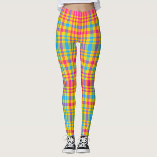 Sunny Days Plaid Leggings