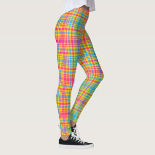 Sunny Days Plaid Leggings