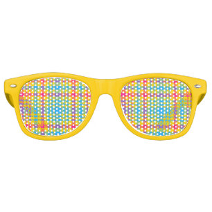 Sunny Days Plaid Party Sunglasses