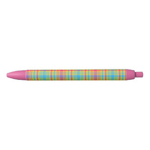 Sunny Days Plaid Pen