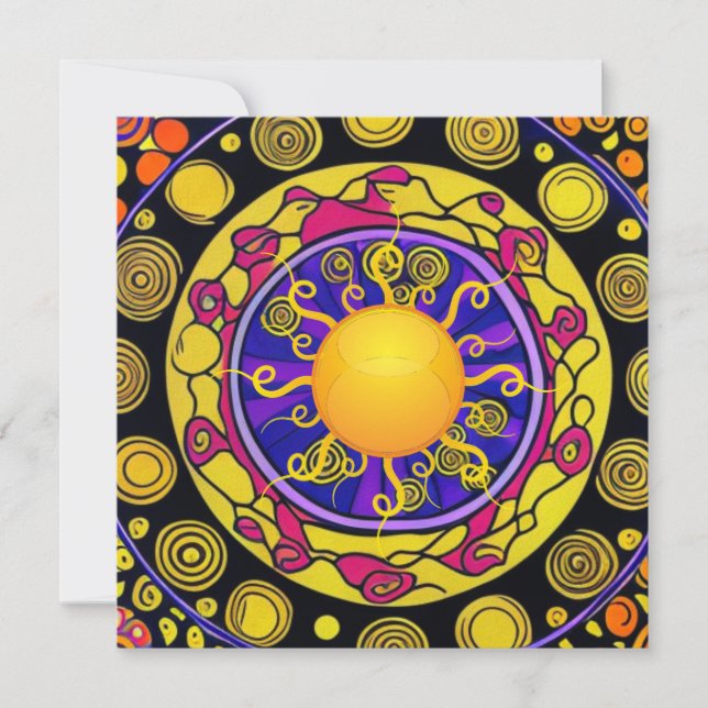 Sunny Daze Holiday Card (Front)