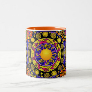 Sunny Daze Two-Tone Coffee Mug
