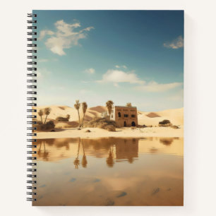 Sunny Desert Oasis Notebook