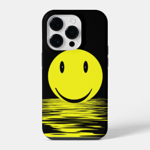 Sunny Face In Water Ripples iPhone 14 Pro Case