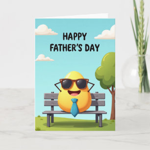 Sunny Fathers Day Scene Card