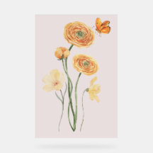 Sunny Floral Delight, Value Poster Paper (matte)