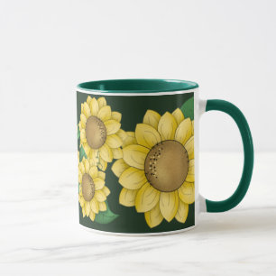Sunny Flowers Mug