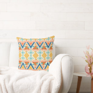 Sunny Folk Art Cushion