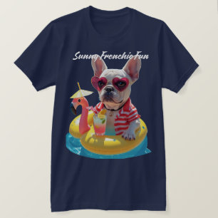 Sunny Frenchie Fun T-Shirt