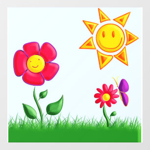 Sunny Garden Illustration
