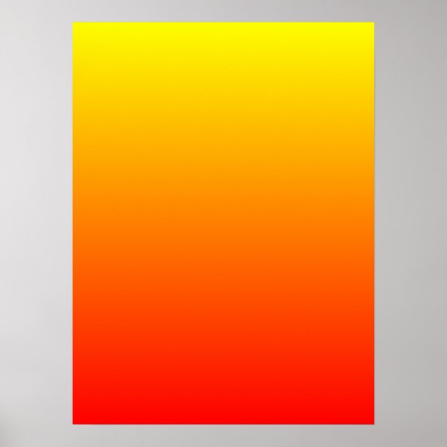 Sunny Gradient Poster (Front)