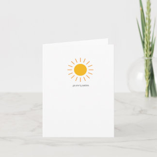 Sunny Greetings  Card