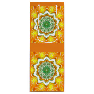 Sunny Haze, Personalised Wine Gift Bag
