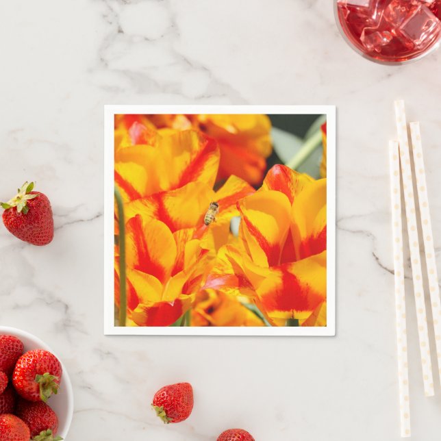 Sunny Honey Bee  Napkin (Insitu)