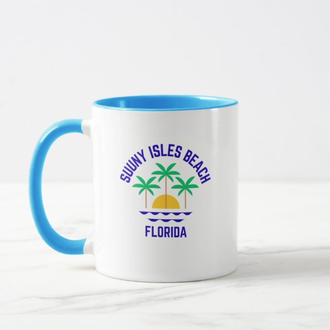 Sunny Isles Beach Florida Coffee Mug (Left)