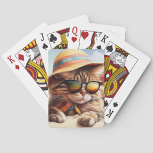 Sunny Kitty Playing Cards