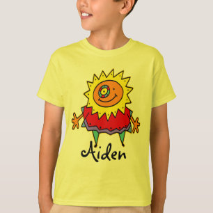 SUNNY LADY comic style + your backgr. & ideas T-Shirt