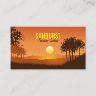 Sunny Landscape Business Card