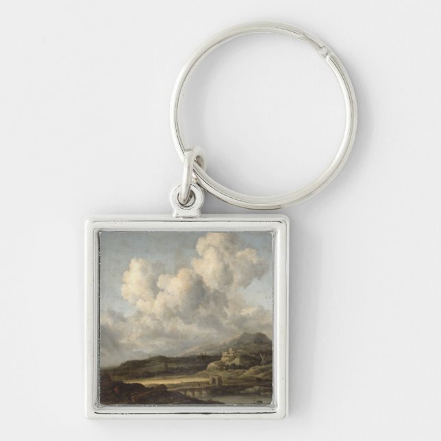 Sunny Landscape Key Ring (Front)