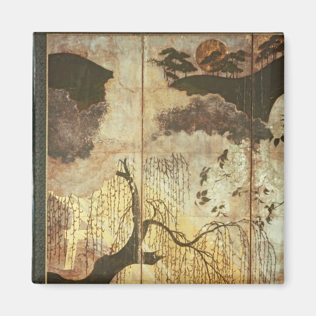 Sunny Landscape Magnet (Front)