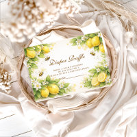 Sunny Lemon Honey Bee Diapper Raffle