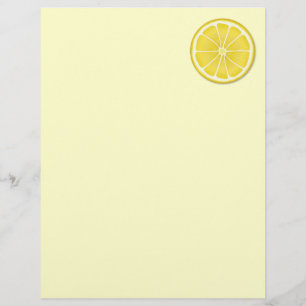 Sunny Lemon Stationery