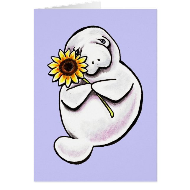Sunny Manatee Off-Leash Art™ (Front)
