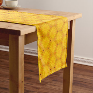 Sunny Mandala Boho Short Table Runner