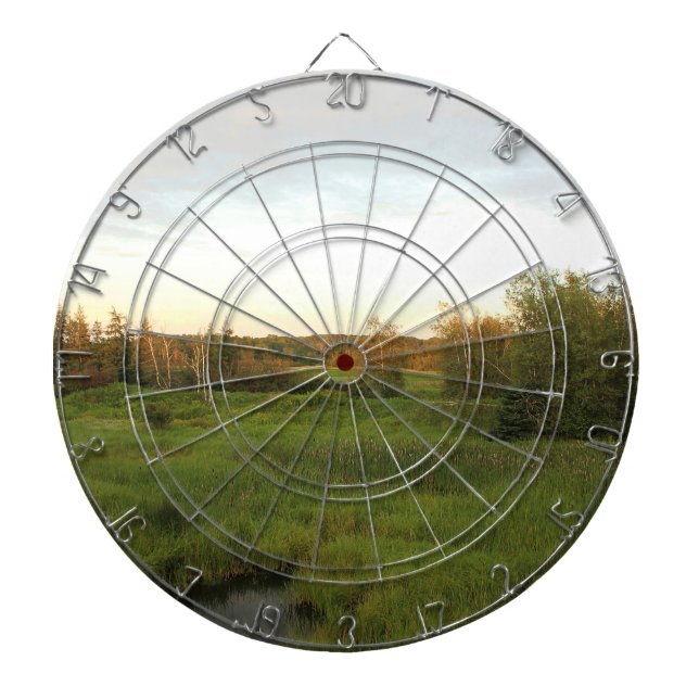 Sunny Meadow Dartboard (Front)