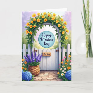 Sunny Mothers Day Arch Card