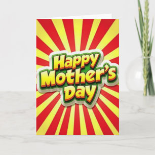 Sunny Mothers Day Graphic Card